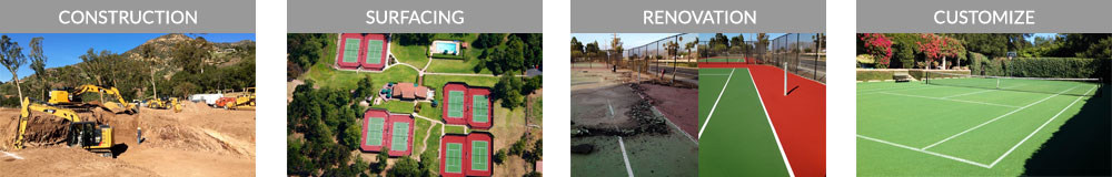 First Serve Tennis Construction Surfacing Renovation Customize